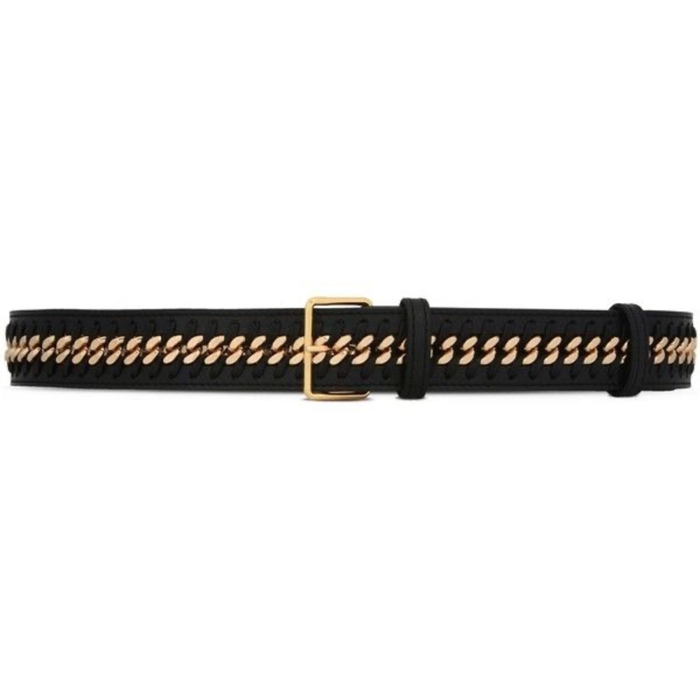 Stella McCartney black chain belt size 80